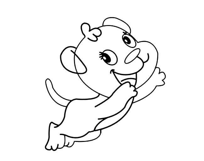 分享幾款各不相同的狗狗簡筆畫